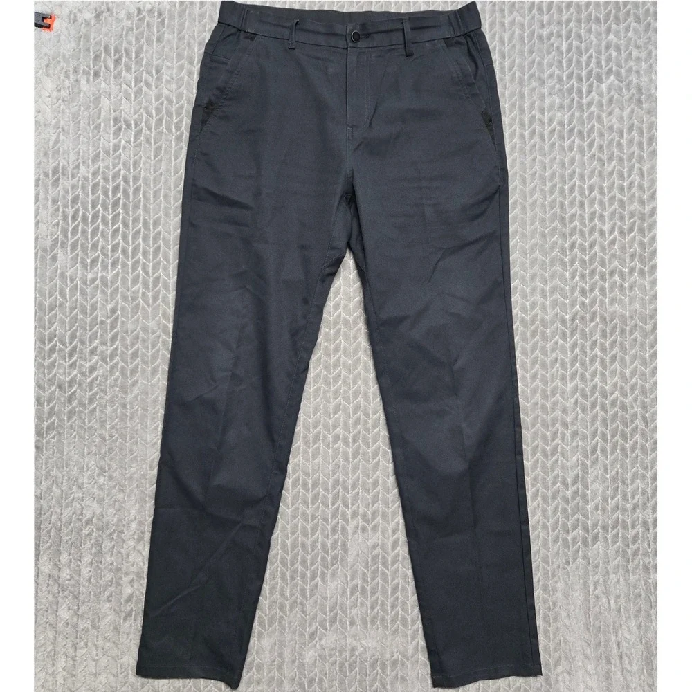 Jack Archer Space Black Jetsetter Technical Pants Mens 31x32 Polyester Chino